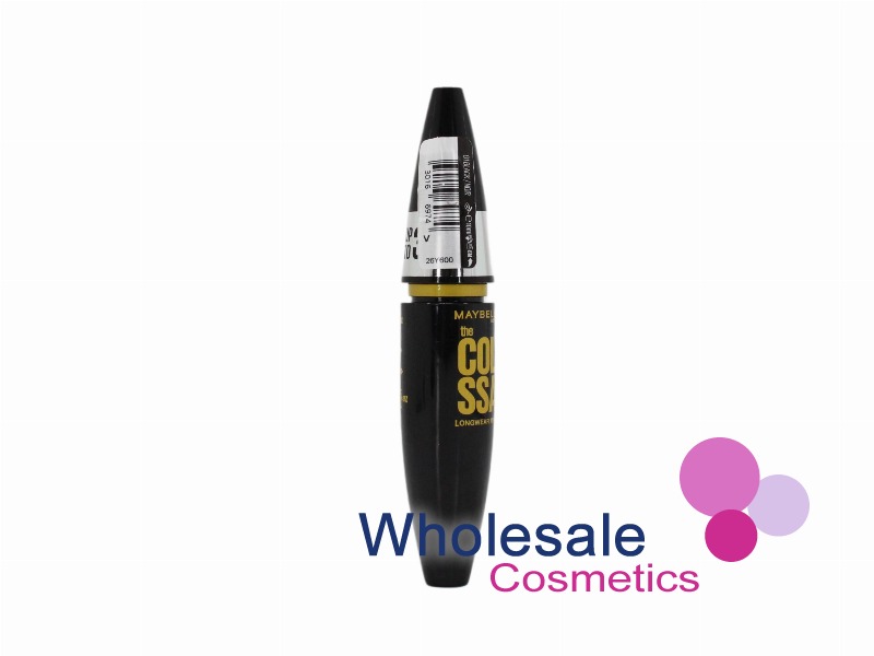 9 x Maybelline The Colossal Longwear Mascara 36H - 01 BLACK
